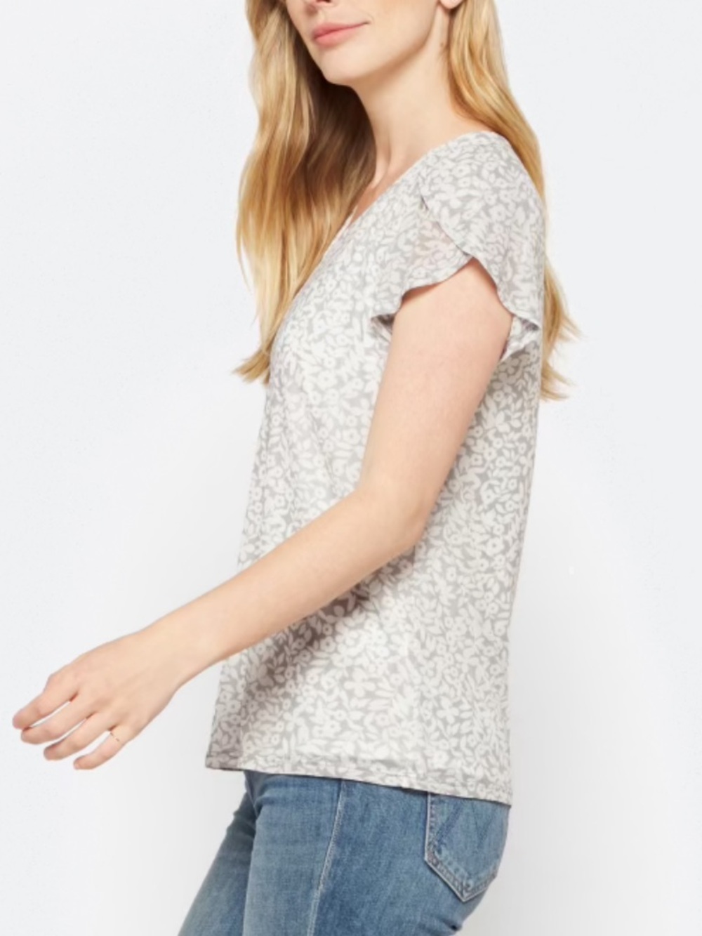 Papermoon Alcott Short Sleeve Knit Top, Like New, Medium - Picture 6 of 12